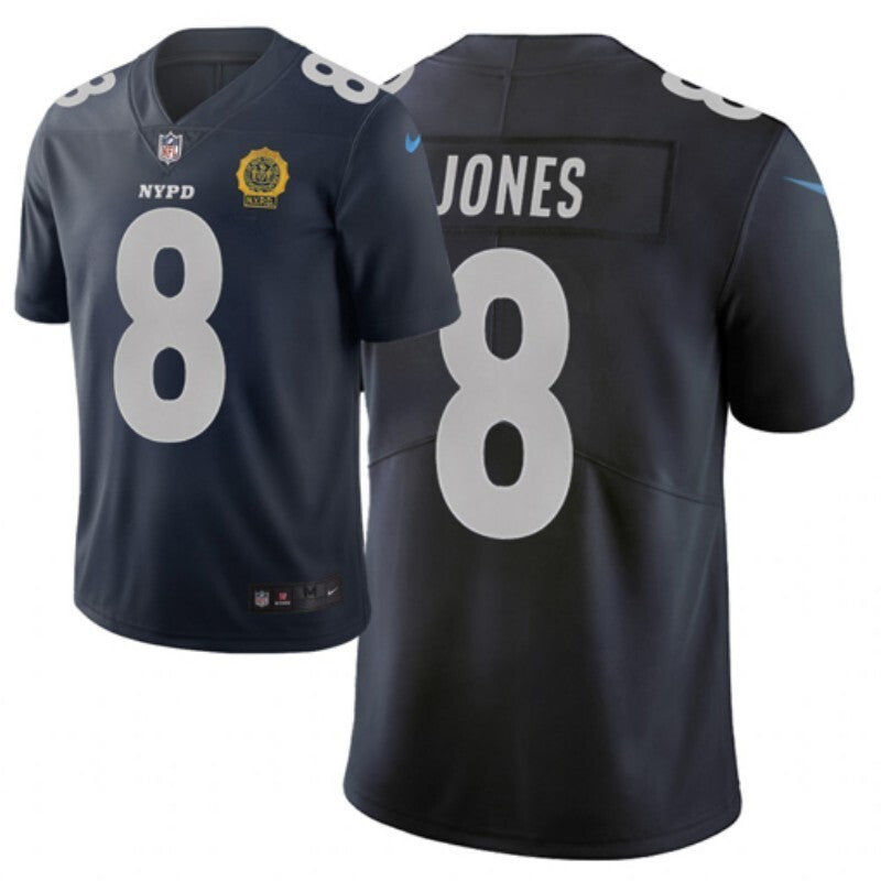 New York Giants #8 Daniel Jones Style 1