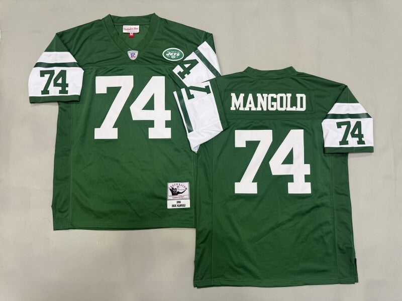 New York Jets #74 Nick Mangold New York Jets