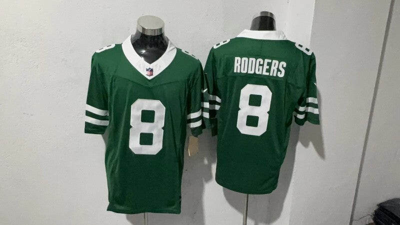 New York Jets #8 Aaron Rodgers Style 2