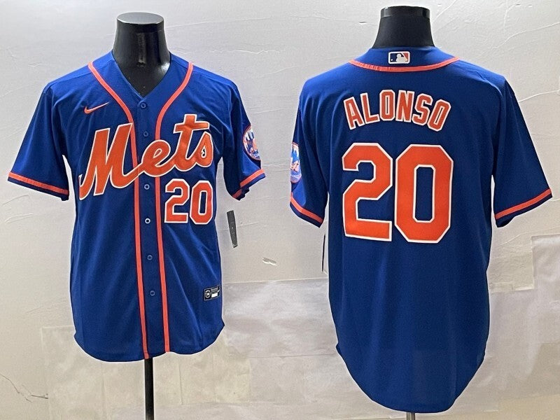 New York Mets #20 Pete Alonso Mets Adult Style 1