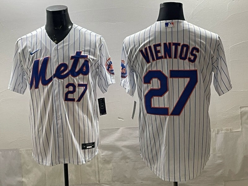 New York Mets #27 Mark Vientos Mets Adult Style 2