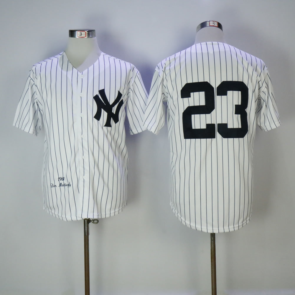 New York Yankees #23 Don Mattingly Style 2