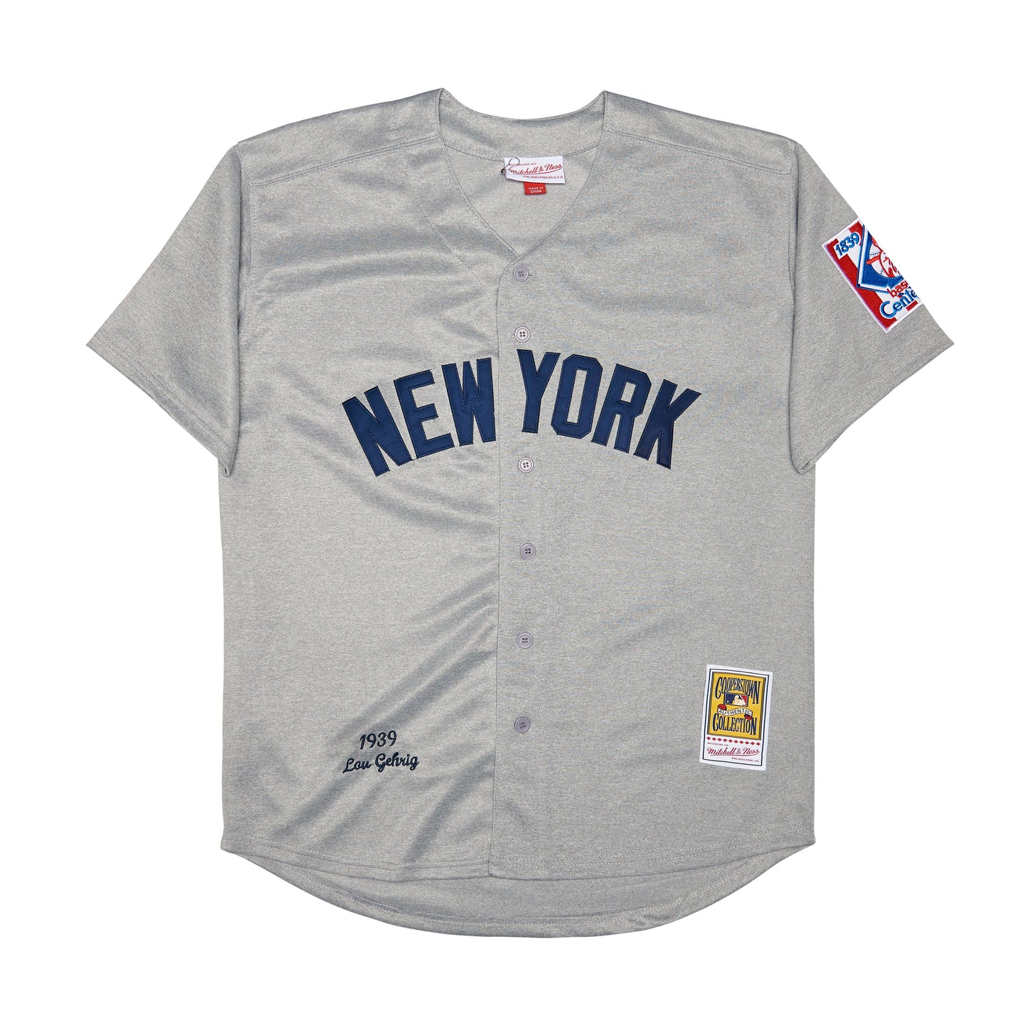 New York Yankees #4 Lou Gehrig Style 2