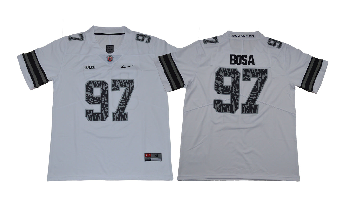 Nick Bosa #97 17 White
