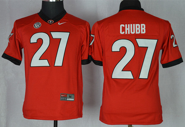 Nick Chubb 27 Red Youth