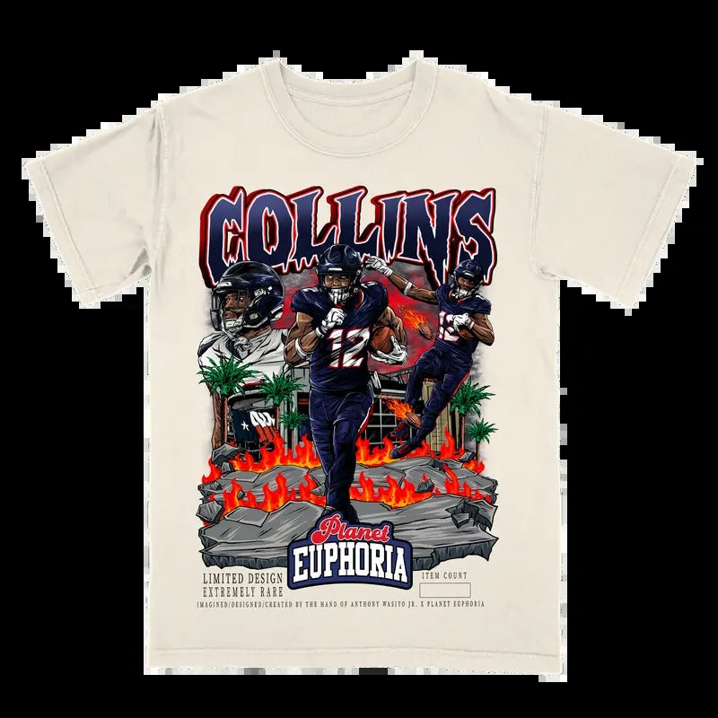 Nico Collins Tee Hoodie, Sweatshirt | InkThreadWorks.com