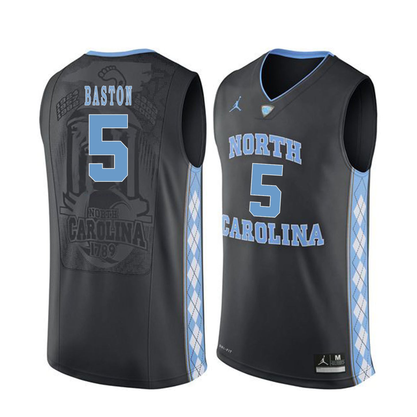 North Carolina BASTON 5 Black