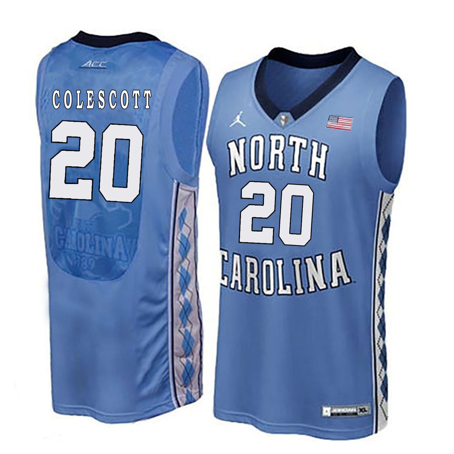 North Carolina COLESCOTT 20 Blue