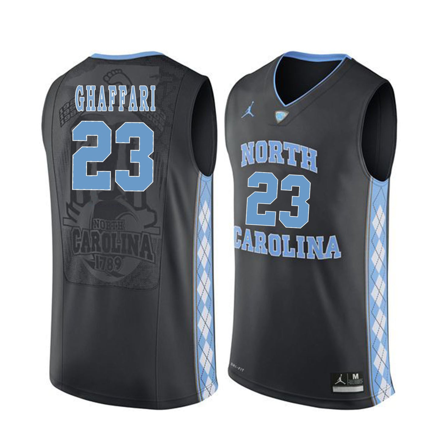 North Carolina GHAFFARI 23 Black