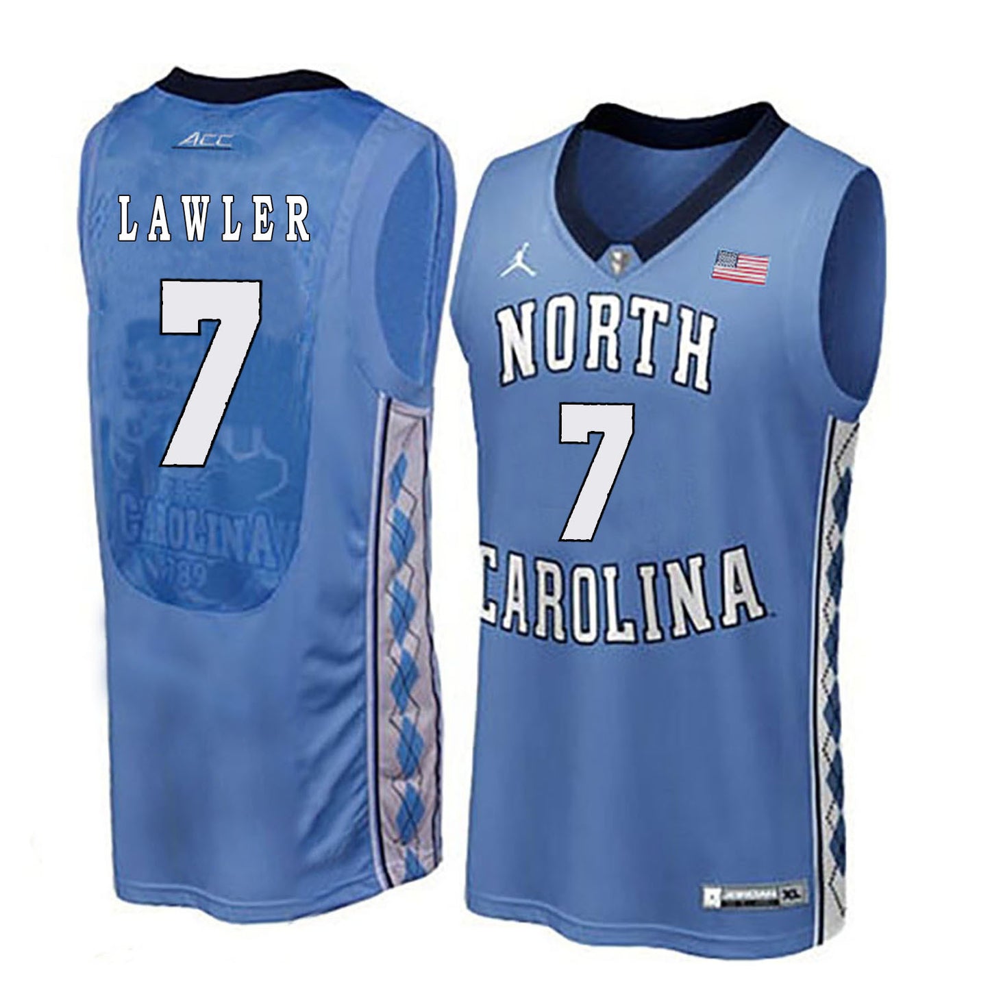 North Carolina LAWLER 7 Blue