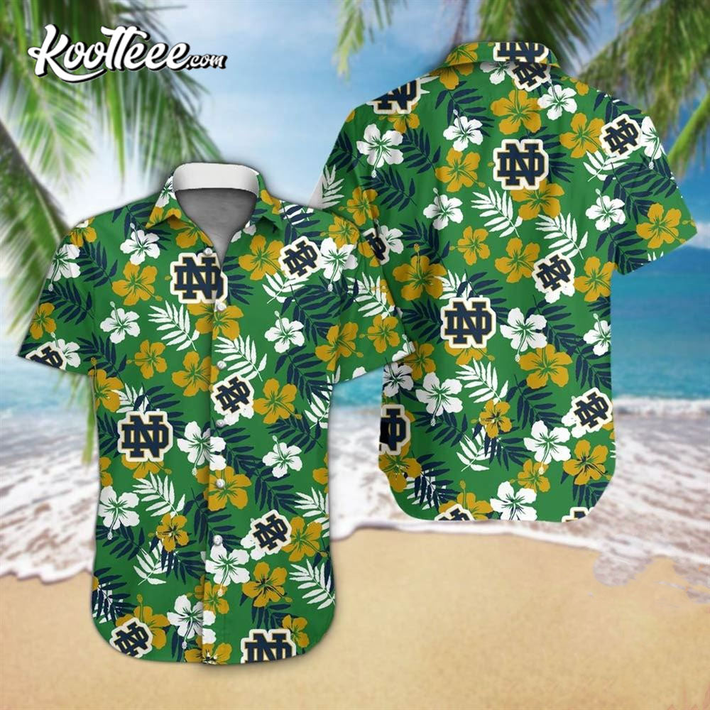 Notre Dame Fighting Irish Football Hawaiian Shirt