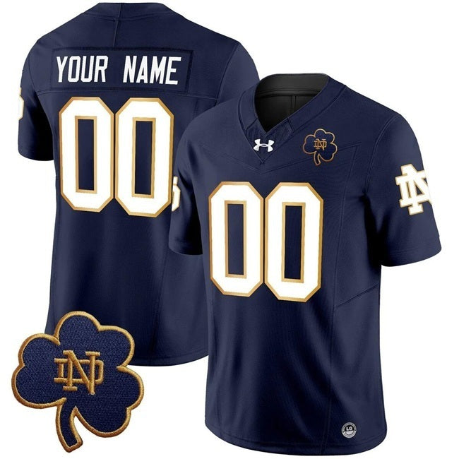Notre Dame Fighting Irish ACTIVE PLAYER Custom Navy 2025 F.U.S.E. Vapor Limited V3
