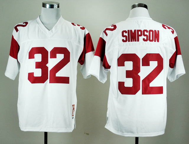 O.J. Simpson 32 White