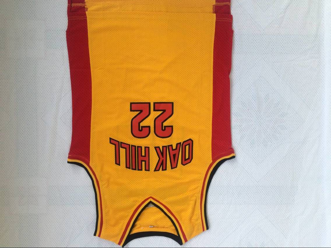 Oak Hill High School #22 Carmelo Anthony Anthony High School 22 # Red Jersey Style 2