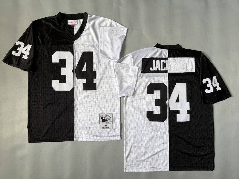 Oakland Raiders #34 Bo Jackson Los Angeles Raiders Style 5