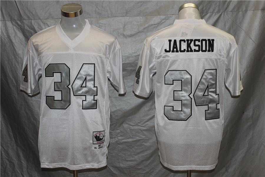 Oakland Raiders #34 Bo Jackson Style 1
