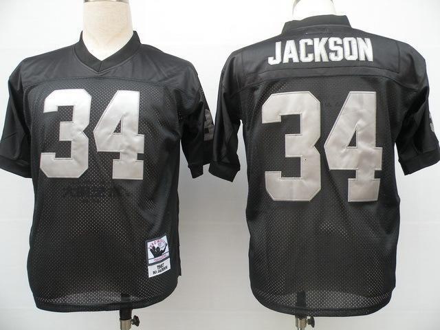 Oakland Raiders #34 Bo Jackson Style 2