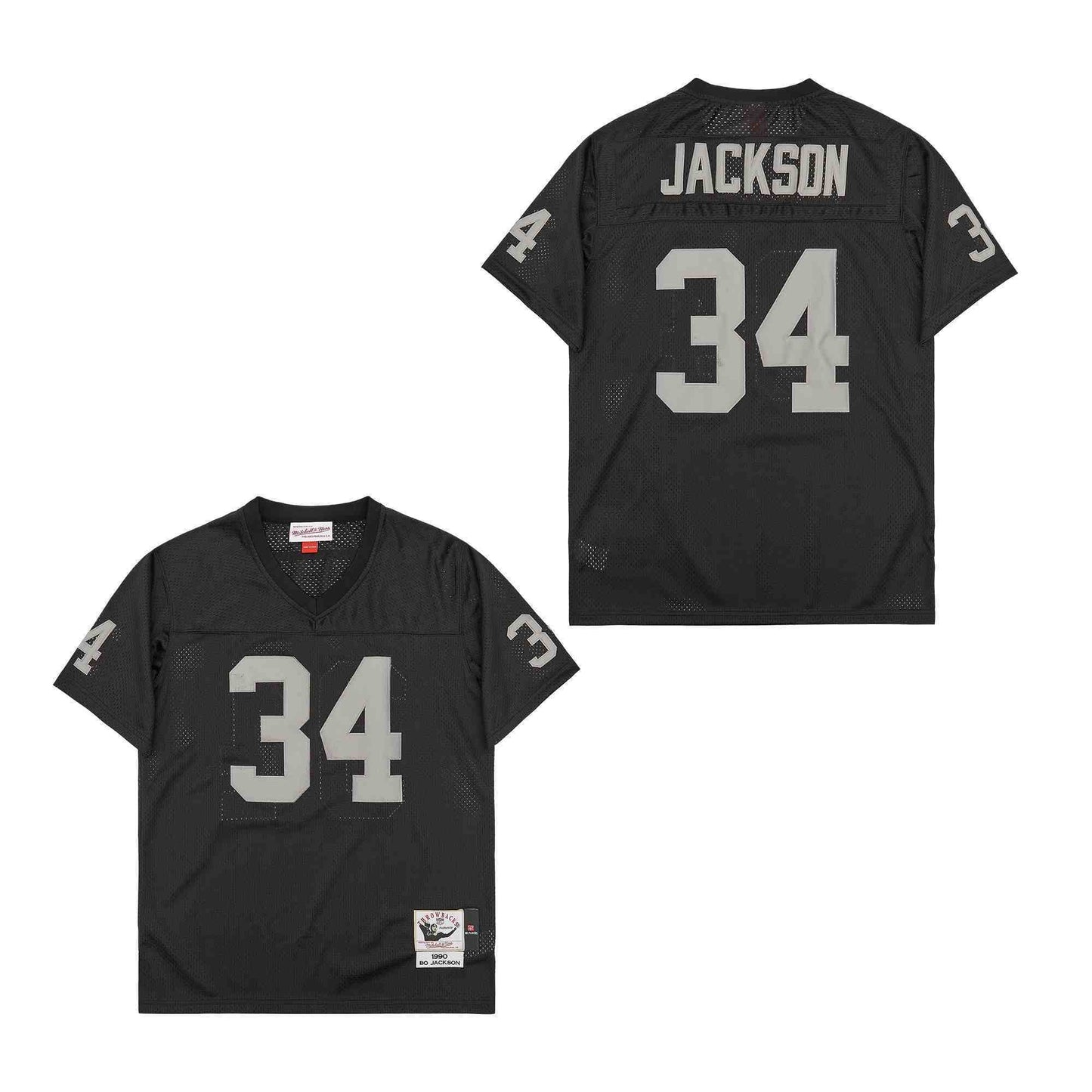 Oakland Raiders #34 Bo Jackson #JACKSON Black 34 #