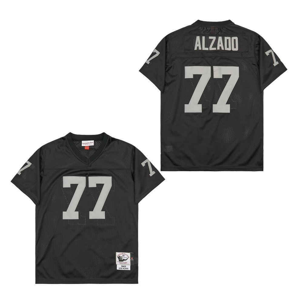 Oakland Raiders #77 Lyle Alzado ALZA00#77 Black