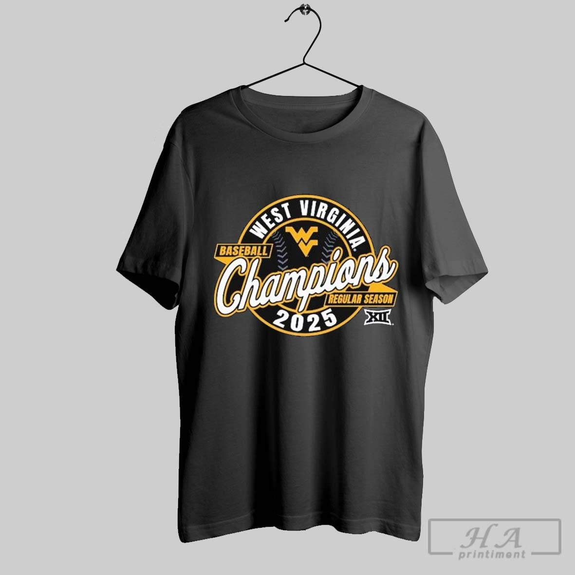Official 2025 West Virginia Mountaineers Big 12 Baseball Regular Season Champions