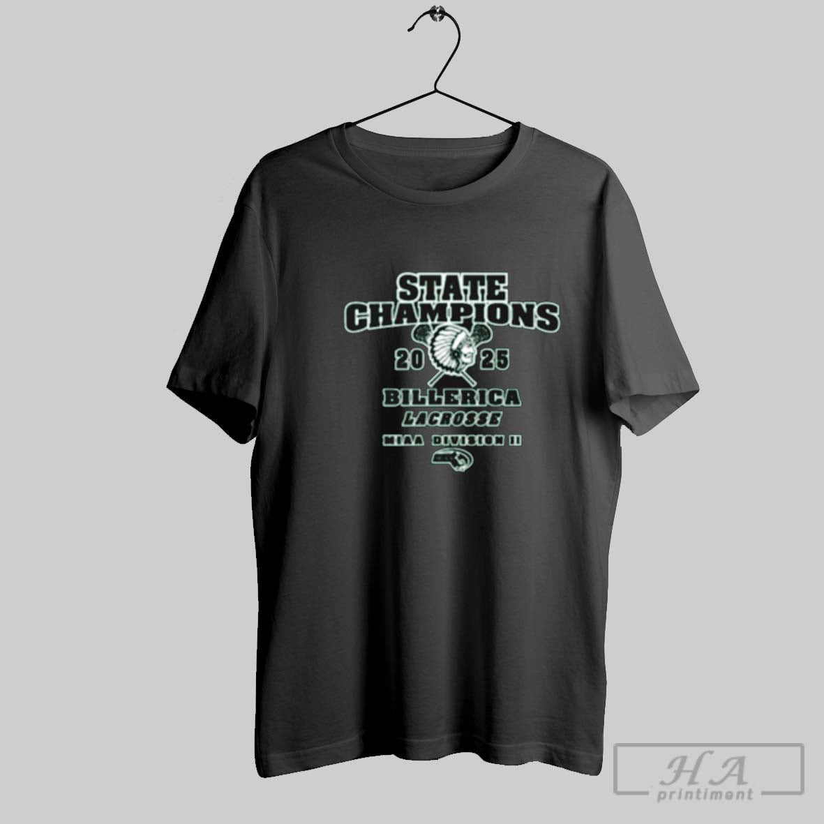 Official Bmhsaa Billerica Lacrosse State Champions 2025 Miaa Division Ii T Shirt Hoodie Sweater Long