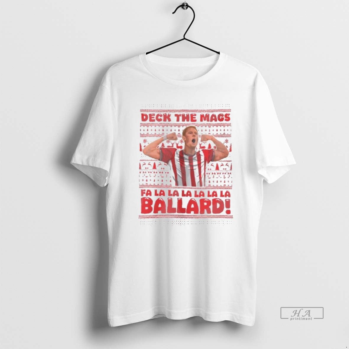 Official Dan Ballard Deck The Halls Ugly Christmas Sweat T-Shirts, Hoodie, Sweatshirt | InkThreadWorks.com