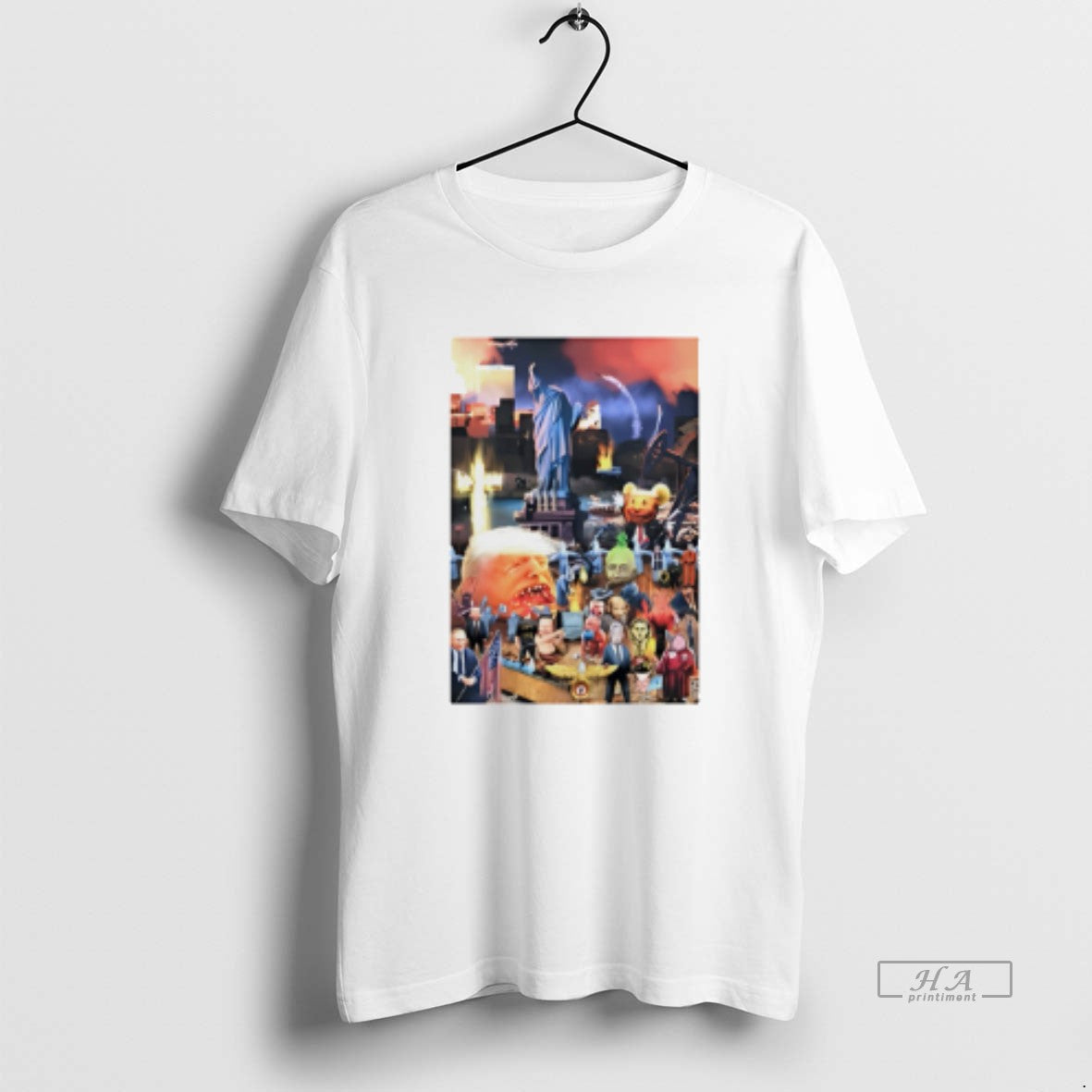 Official End Of Empire Dystopian Political Collage T-Shirts, Hoodie, Sweatshirt | InkThreadWorks.com