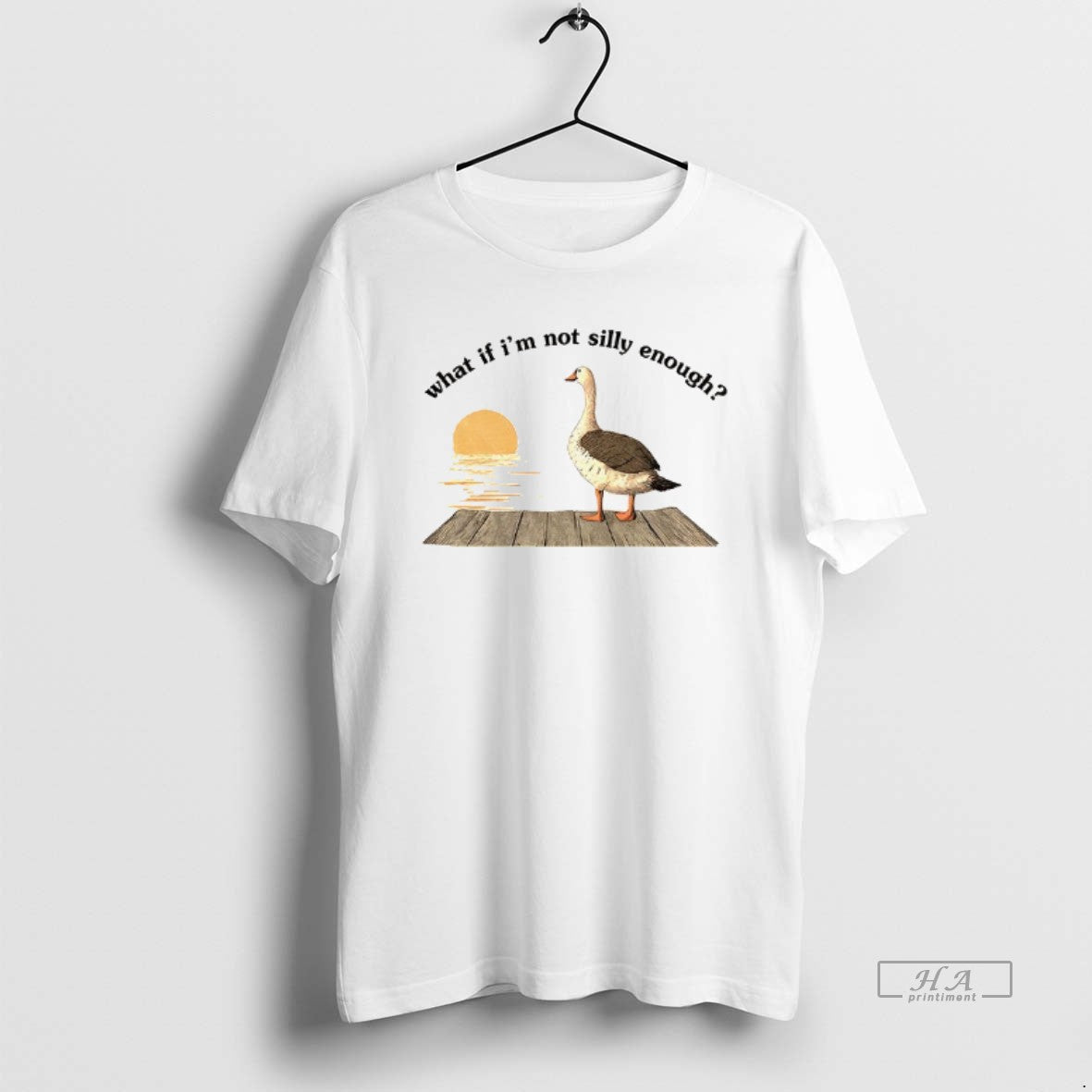 Official Funny Goose What If Im Not Silly Enough Meme T-Shirts, Hoodie, Sweatshirt | InkThreadWorks.com