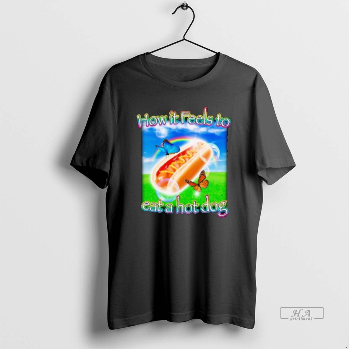 Official How It Feels To Eat A Hot Dog T-Shirts, Hoodie, Sweatshirt | InkThreadWorks.com