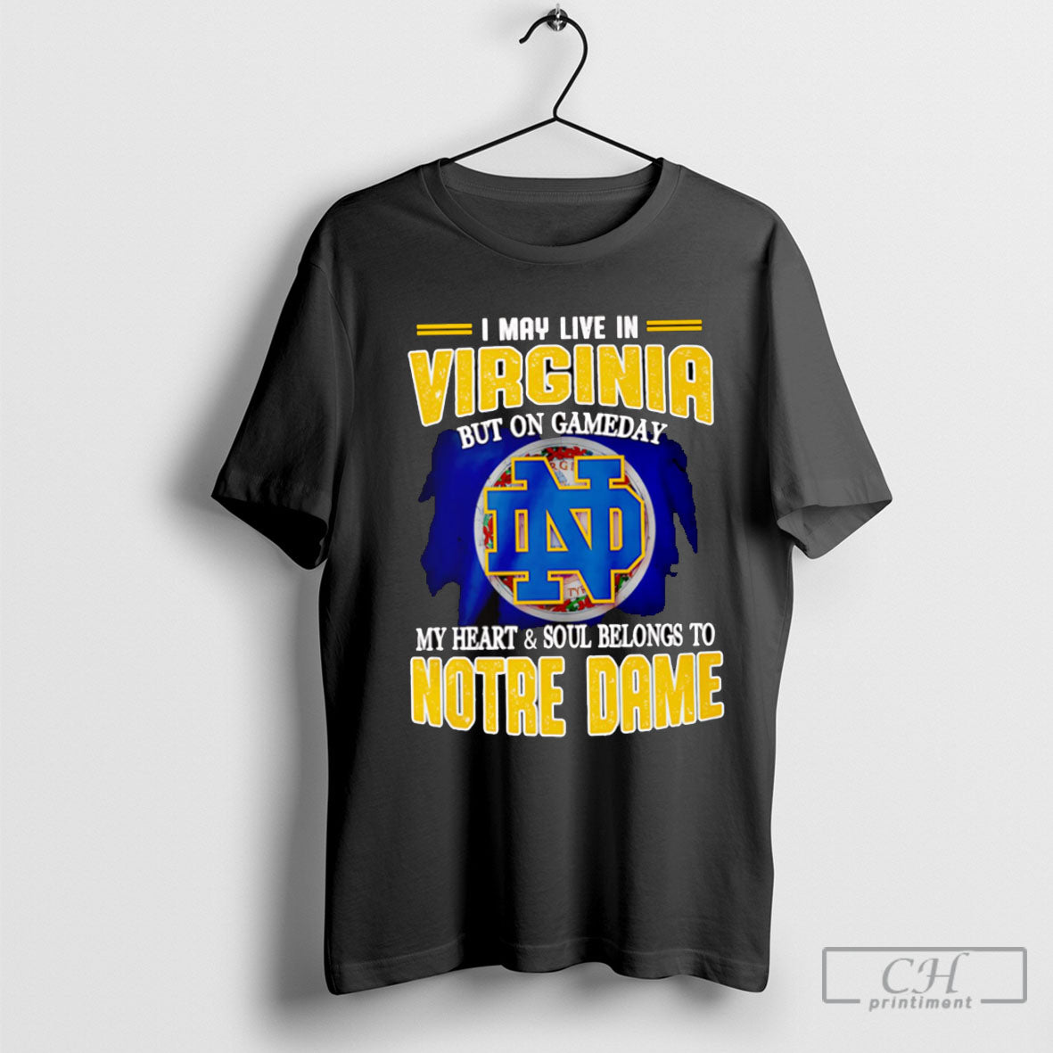 Official I May Live In Virginia But On Gameday My Heart And Soul Belongs To