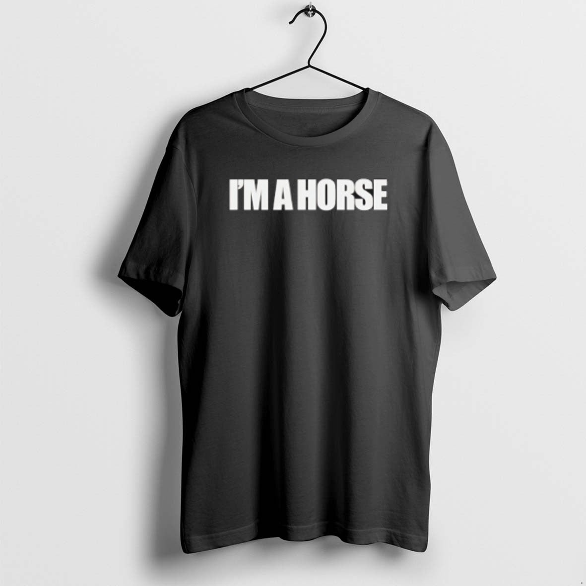 Official Im A Horse Text T-Shirts, Hoodie, Sweatshirt | InkThreadWorks.com