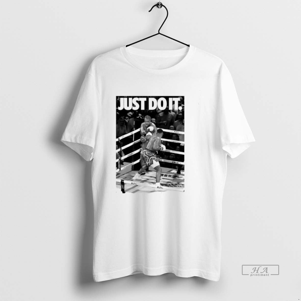 Official Jake Paul And Anthony Joshua Just Do It Boxing Match Image T-Shirts, Hoodie, Sweatshirt | InkThreadWorks.com