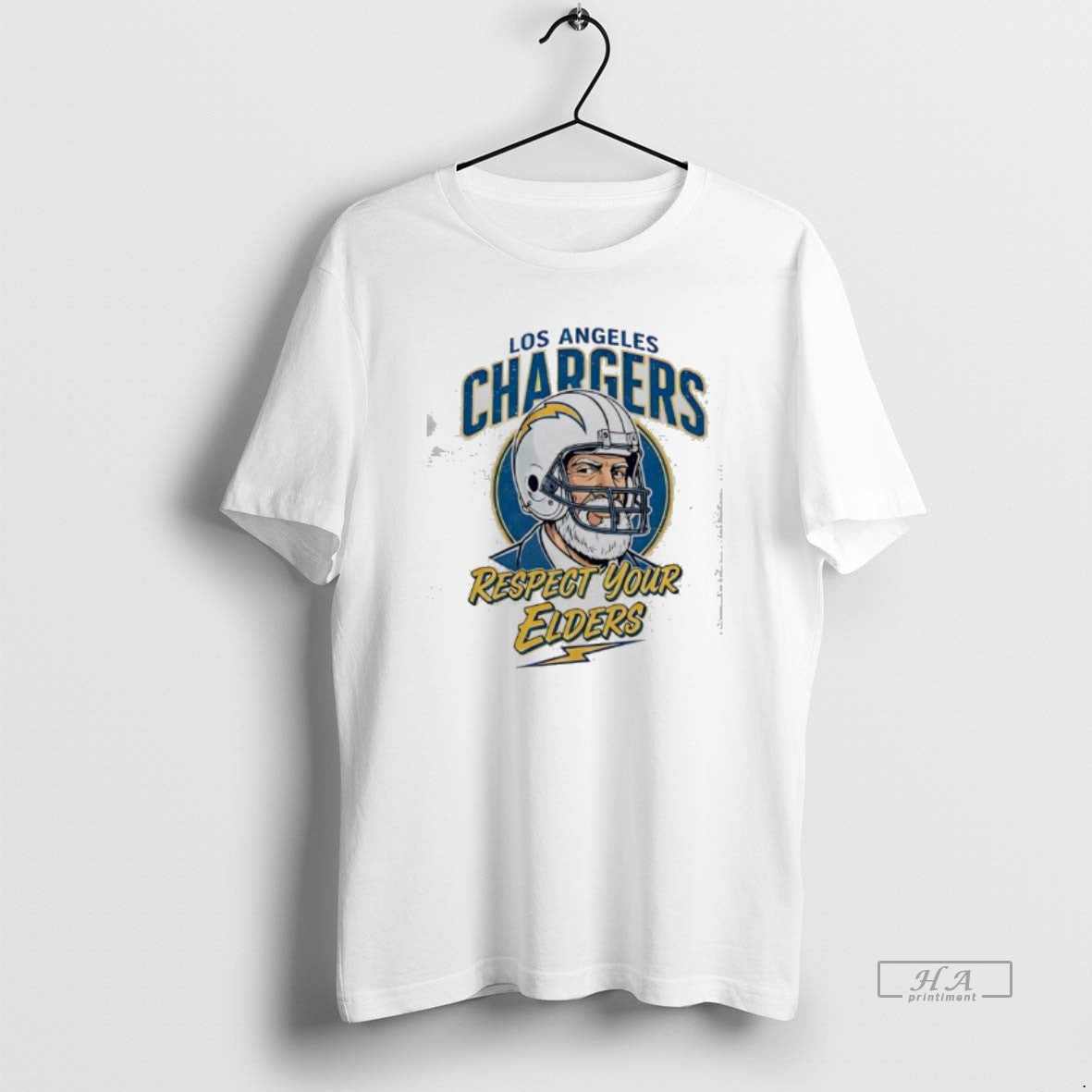 Official Los Angeles Chargers Respect Your Elders T-Shirts, Hoodie, Sweatshirt | InkThreadWorks.com