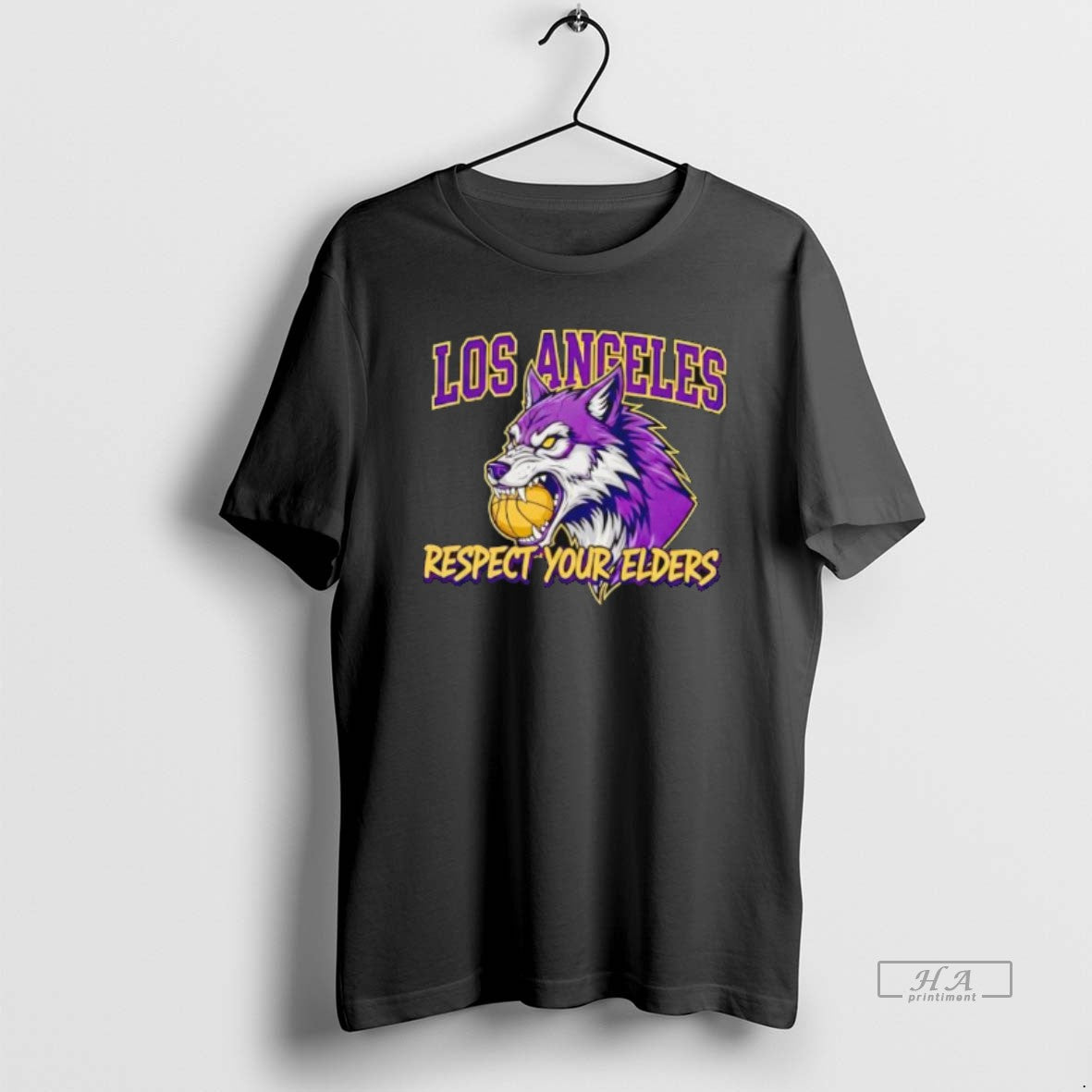 Official Los Angeles Lakers Respect Your Elders T-Shirts, Hoodie, Sweatshirt | InkThreadWorks.com