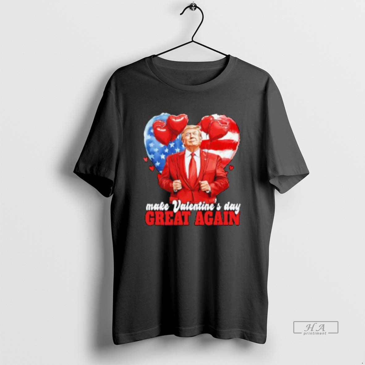 Official Make Valentines Day Great Again Trump T-Shirts, Hoodie, Sweatshirt | InkThreadWorks.com