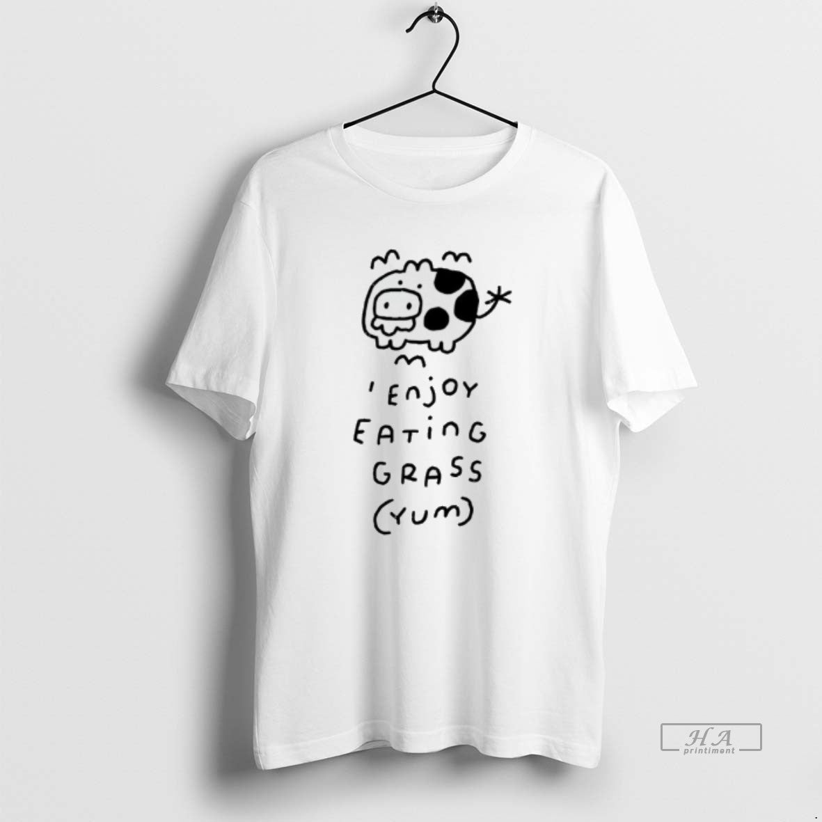 Official Momodraws Enjoy Eating Grass Yum T-Shirts, Hoodie, Sweatshirt | InkThreadWorks.com