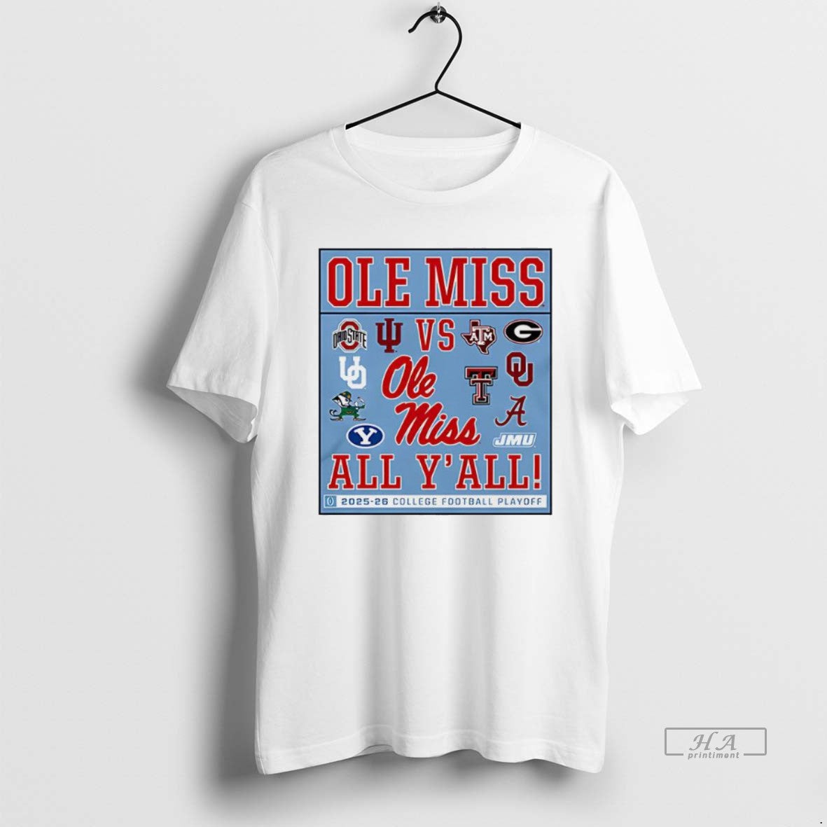 Official Ole Miss Vs All Yall 2025 2026 Cfp Logo T-Shirts, Hoodie, Sweatshirt | InkThreadWorks.com