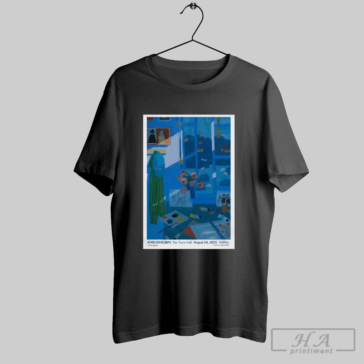 Official Poster Khruangbin The Piece Hall Halifax Uk August 24 2025 T Shirt Hoodie Sweater
