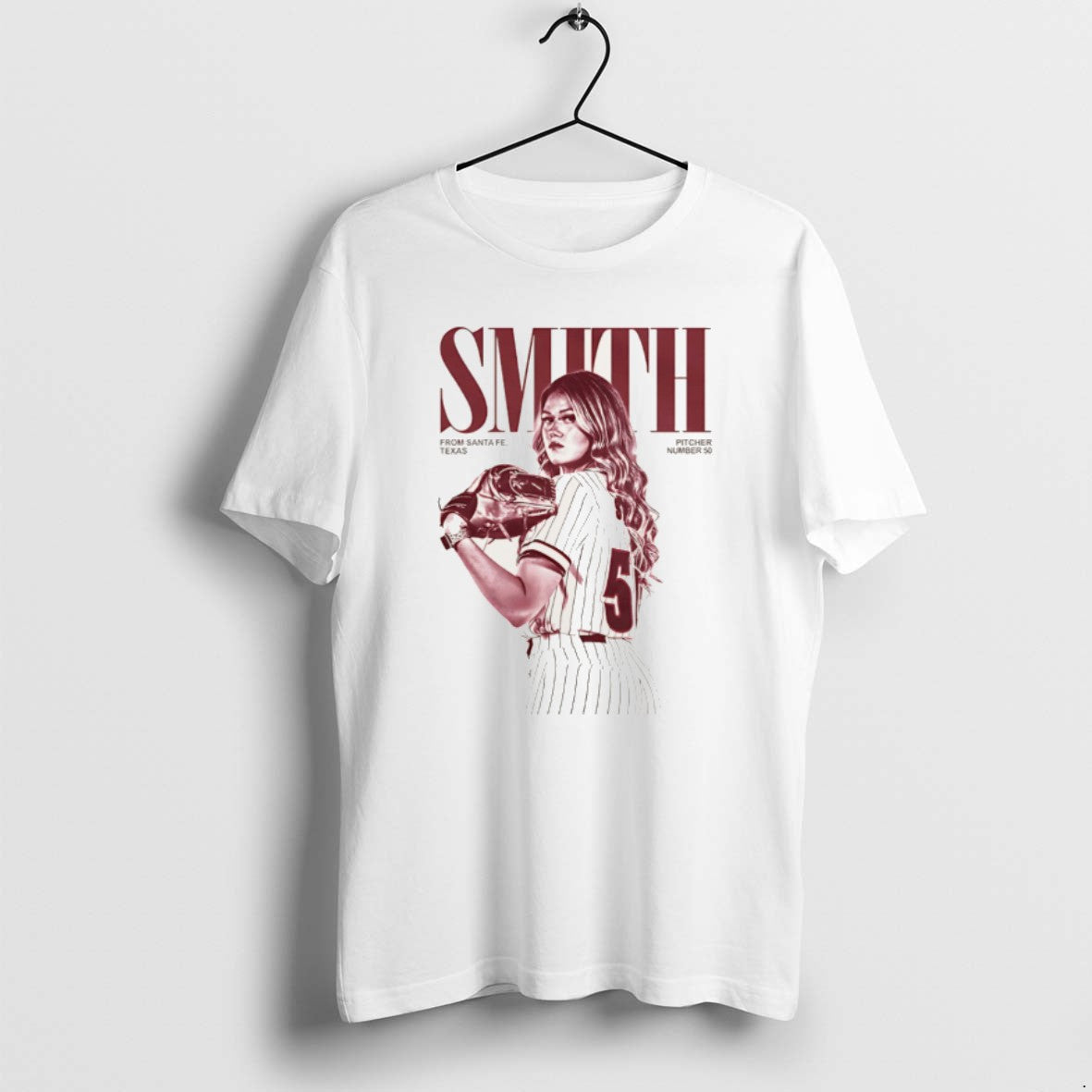 Official Reagan Smith Lamar Softball Pitcher Number 50 Graphic Christmas T-Shirts, Hoodie, Sweatshirt | InkThreadWorks.com