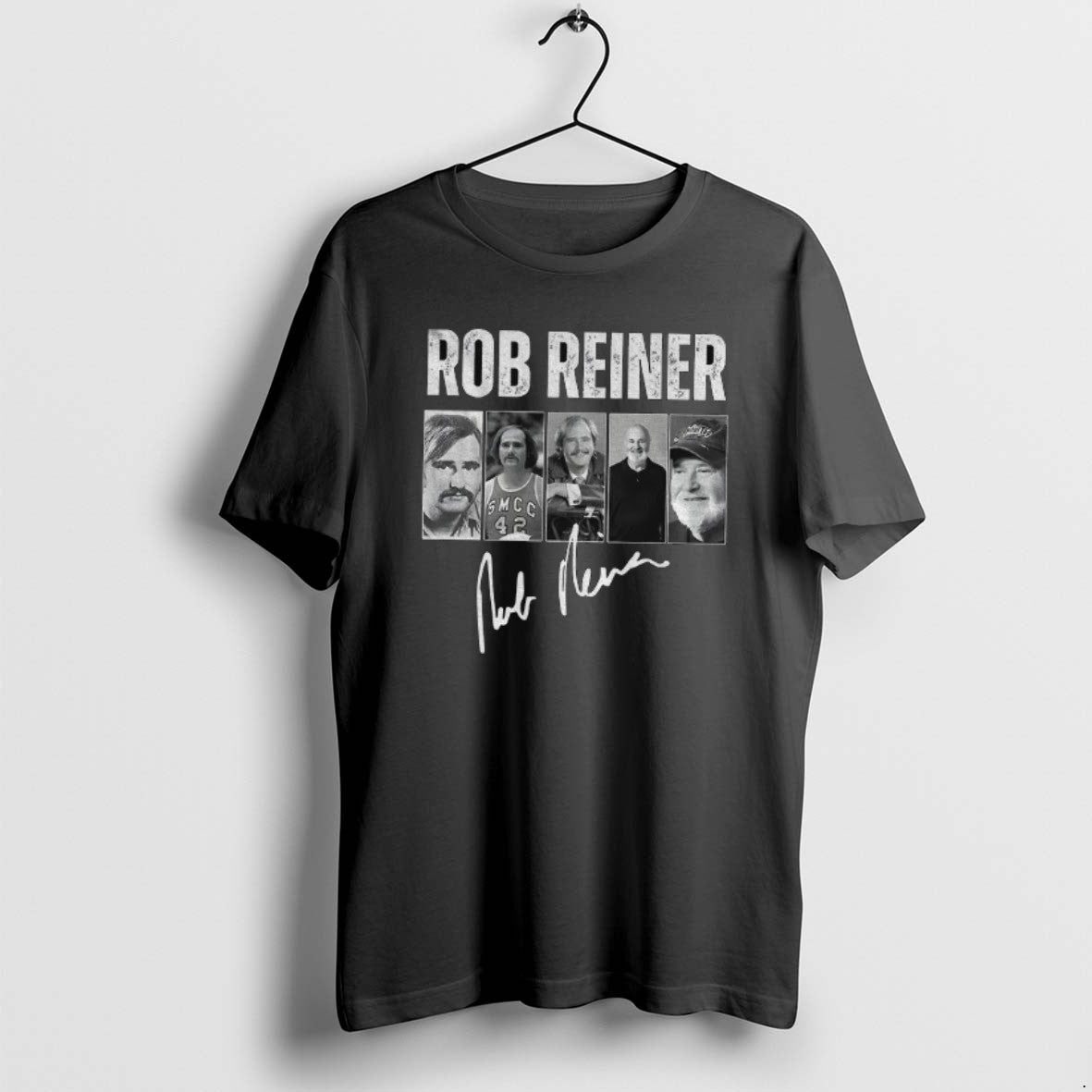 Official Rob Reiner In Memory Of Rob Reiner 1947 2025 Graphic Signature T-Shirts, Hoodie, Sweatshirt | InkThreadWorks.com