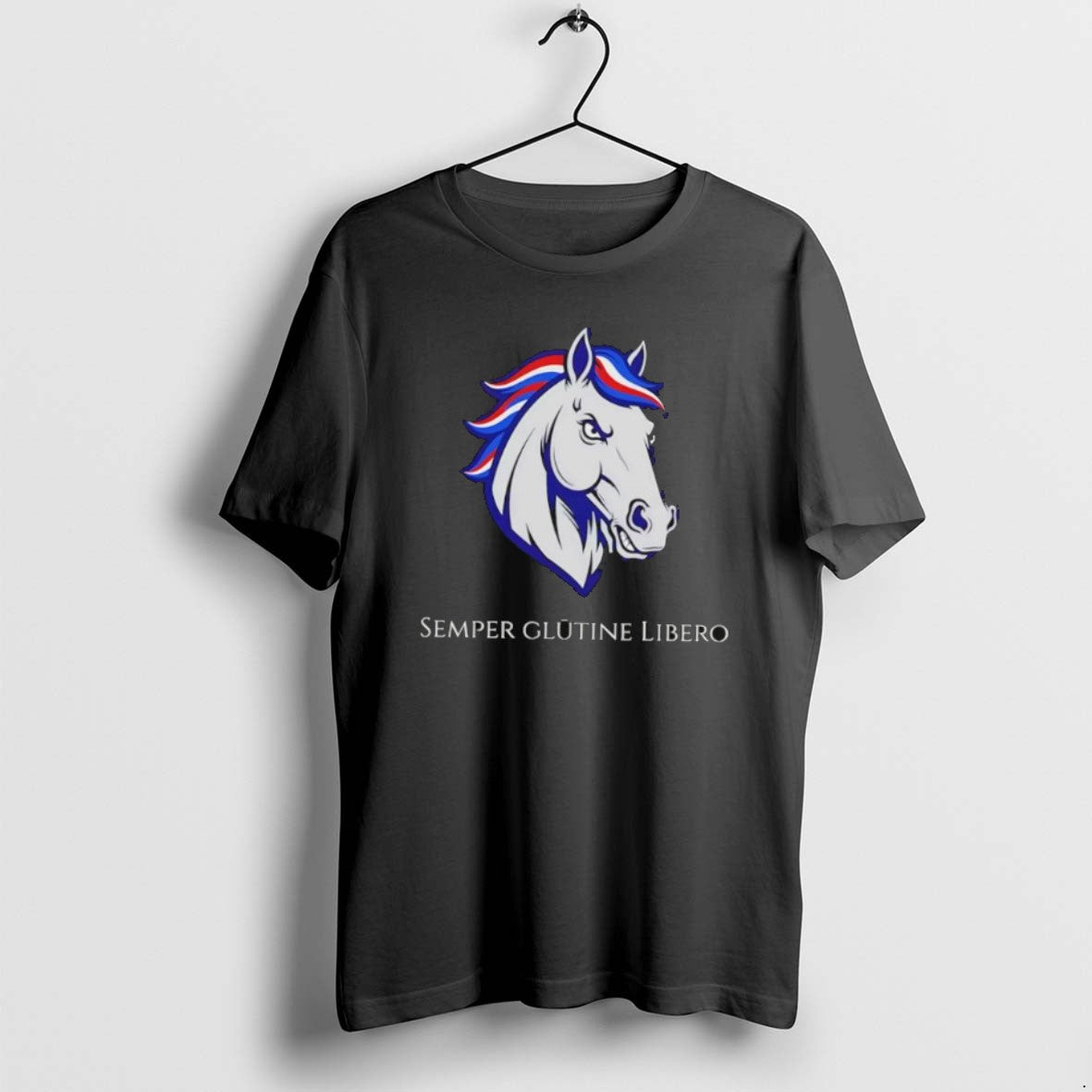 Official Semper Glutine Libero Horse T-Shirts, Hoodie, Sweatshirt | InkThreadWorks.com