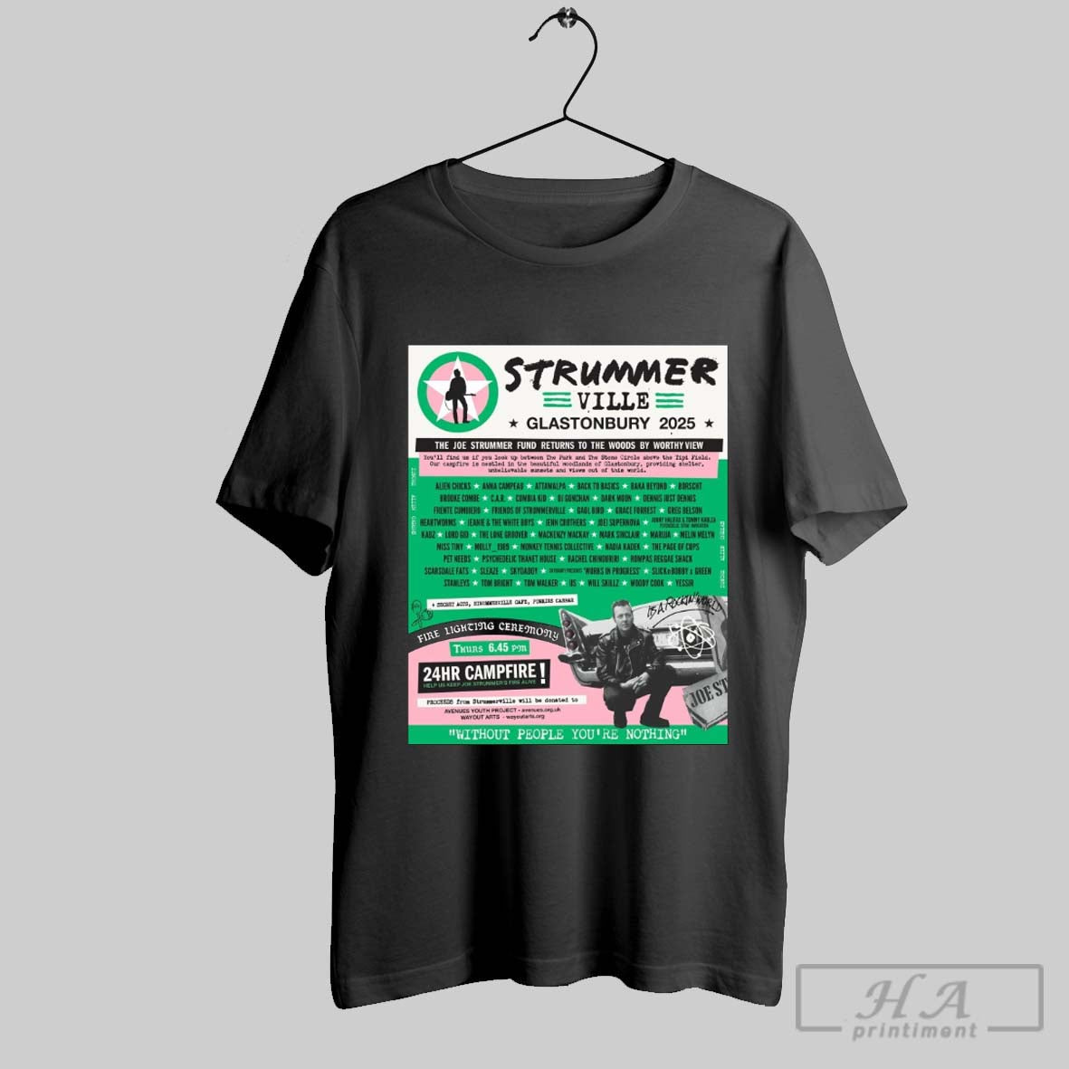 Official Strummerville Ville Glastonbury 2025 The Joe Strummer Fund Returns To The Woods By Worthy