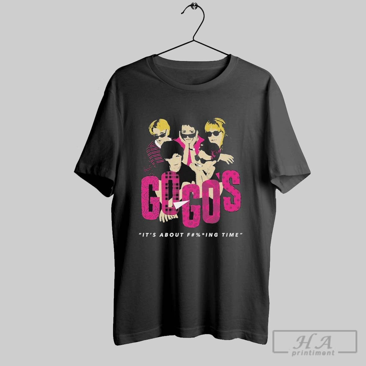 Official The Go Gos Its About Fucking Time T Shirts