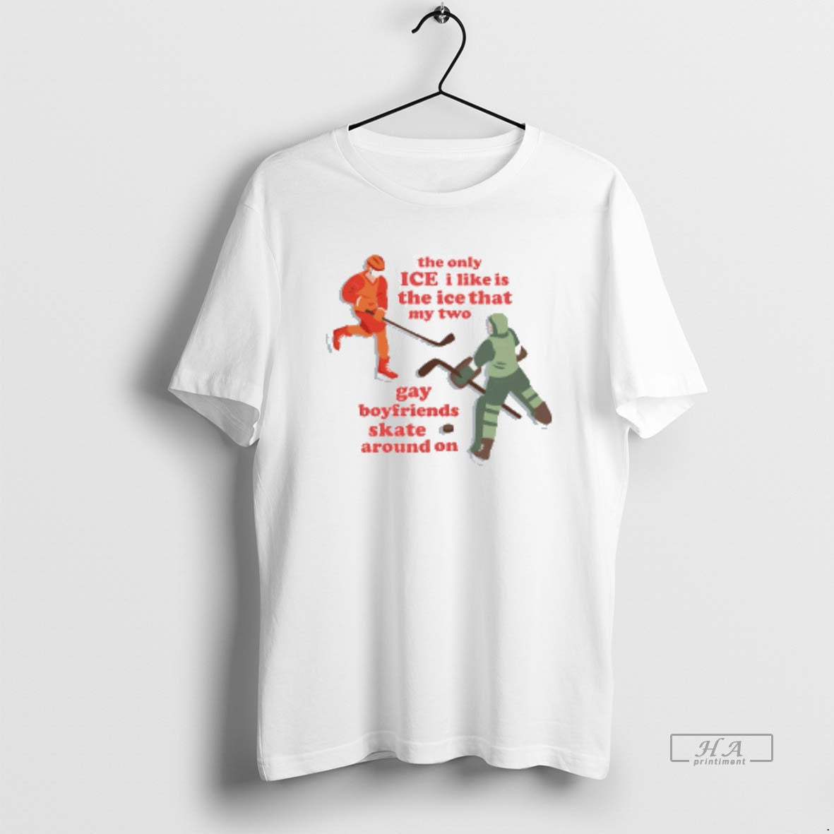 Official The Only Ice I Like Is The Ice That My Two T-Shirts, Hoodie, Sweatshirt | InkThreadWorks.com