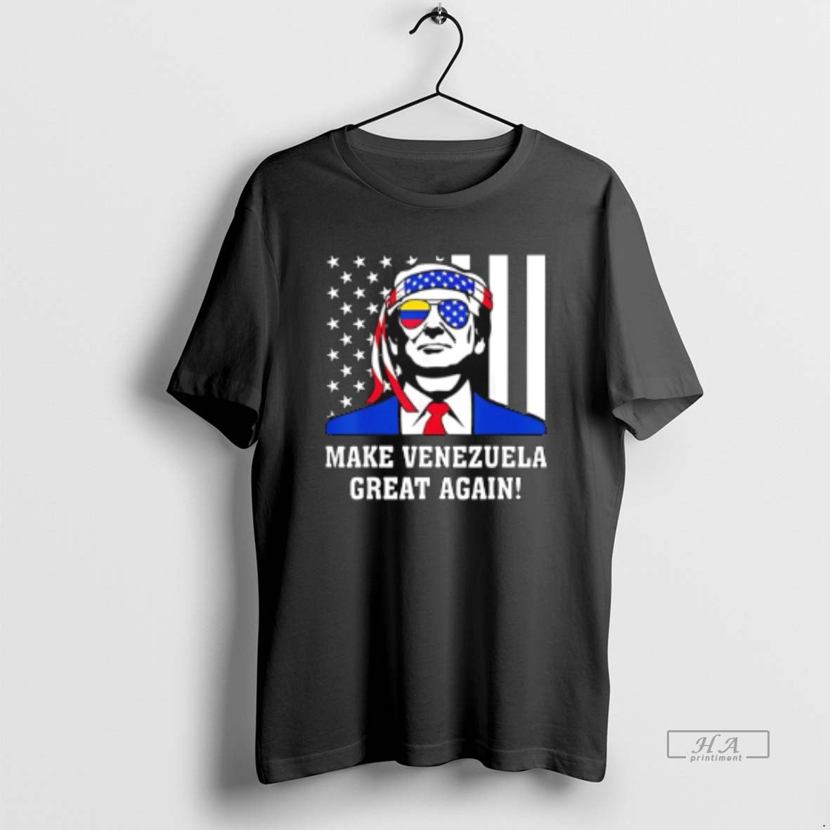 Official Trump Usa Flag Make Venezuela Great Again T-Shirts, Hoodie, Sweatshirt | InkThreadWorks.com