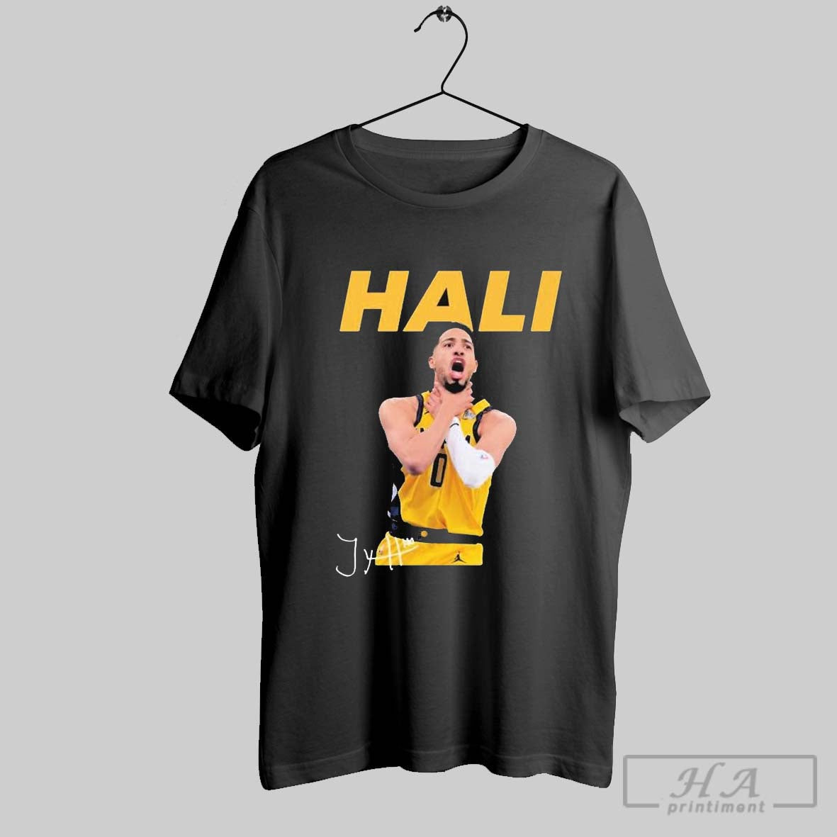 Official Tyrese Haliburton Choke Hali Signature