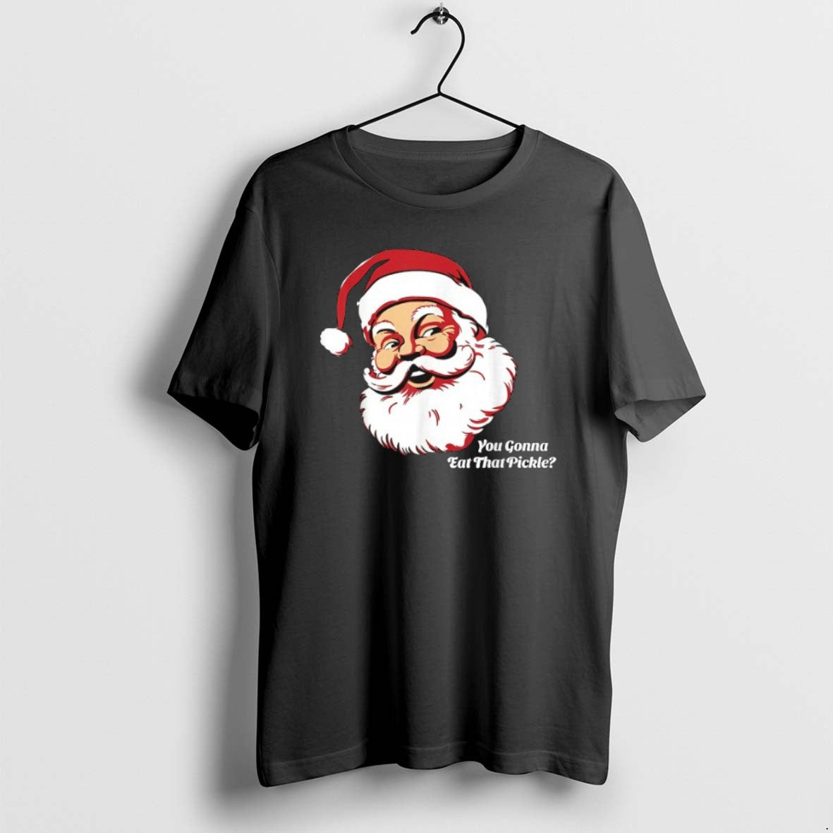 Official You Gonna Eat That Pickle Santa Claus Christmas Xmas T-Shirts, Hoodie, Sweatshirt | InkThreadWorks.com