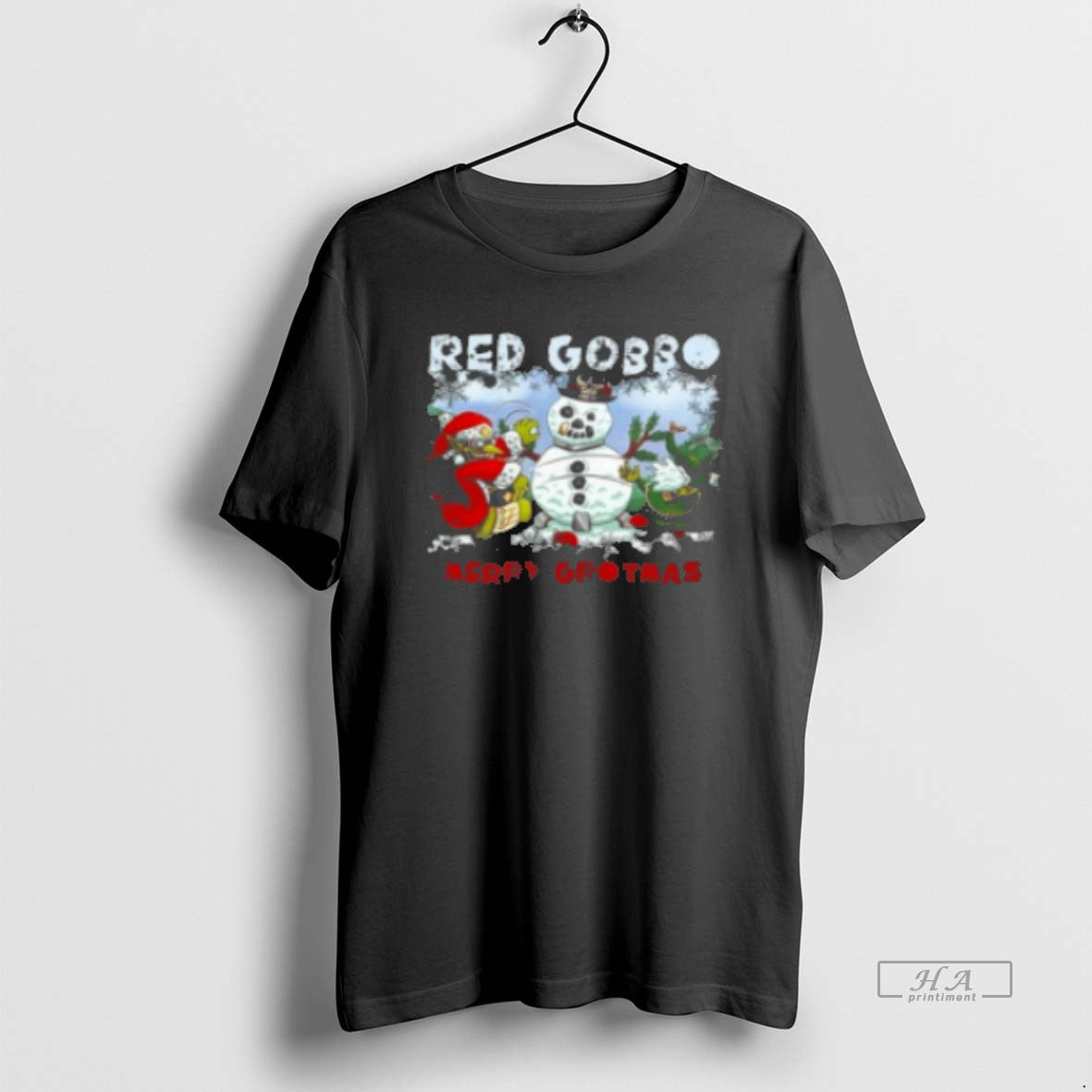 Official Warhammer Red Gobbo Merry Grotmas Christmas Classic Womens T-Shirts, Hoodie, Sweatshirt | InkThreadWorks.com
