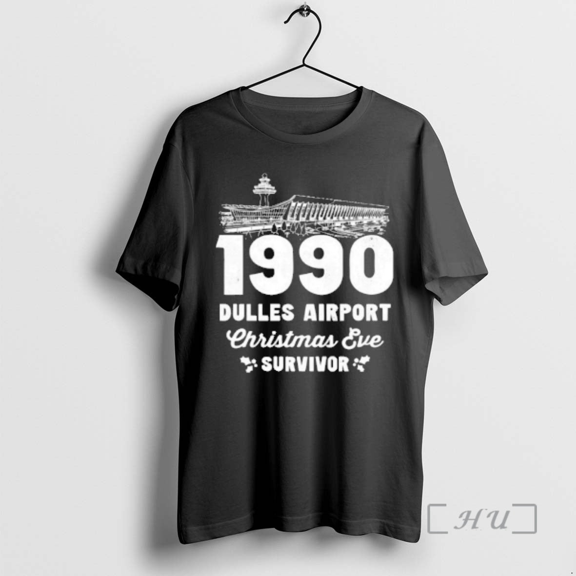 Officials 1990 Dulles Airport Christmas Eve Survivor T-Shirts, Hoodie, Sweatshirt | InkThreadWorks.com