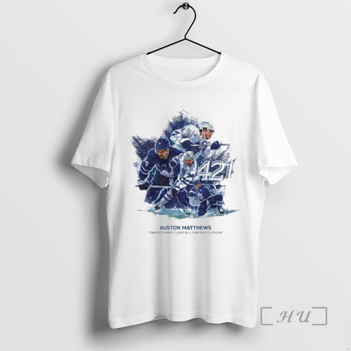 Officials Auston Matthews 421 Career Goal All Time Goals Leader T-Shirts, Hoodie, Sweatshirt | InkThreadWorks.com